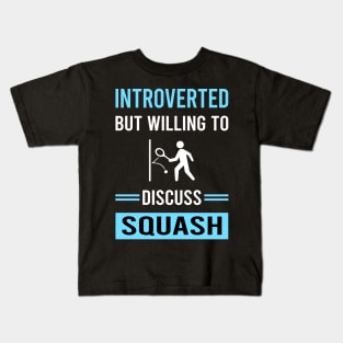 Introverted Squash Kids T-Shirt